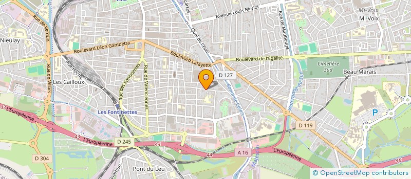 localisation de l'entreprise LMNP BRAZY-DEMDOUM  CALAIS