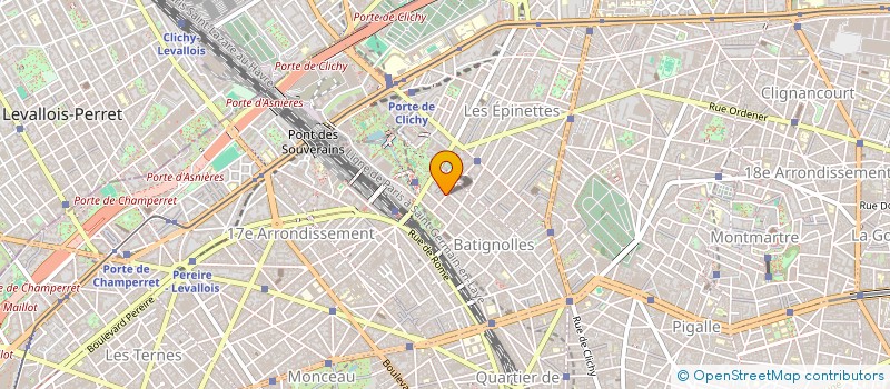 localisation de l'entreprise LMNP BROCHANT ZNIBER  PARIS