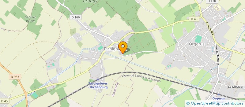 localisation de l'entreprise LMNP BRUN GALDEMARD DULONG  TACOIGNIERES