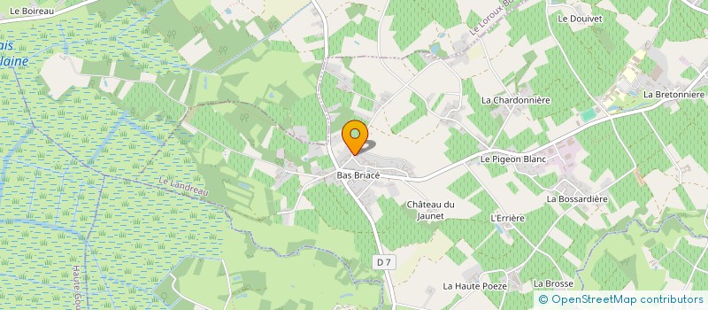 localisation de l'entreprise LMNP BUREAU SORTAIS  LE LANDREAU