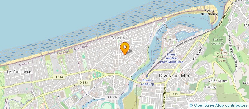 localisation de l'entreprise LMNP CABOURG  CABOURG