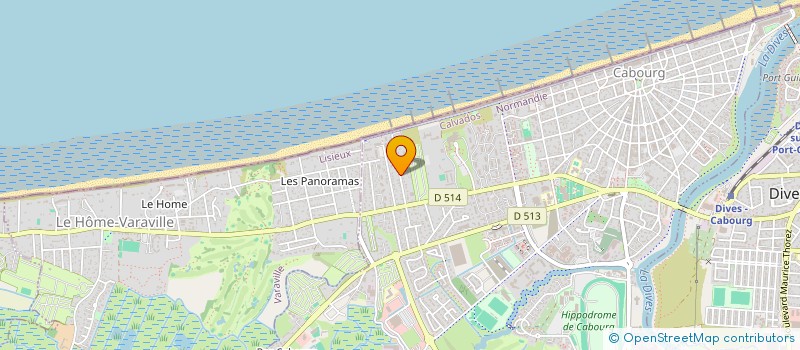 localisation de l'entreprise LMNP CABOURG  CABOURG