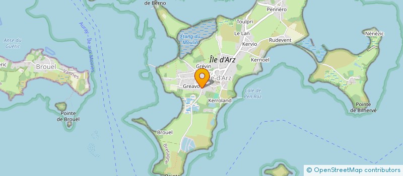 localisation de l'entreprise LMNP CAILLON - LOGER  ILE-D'ARZ