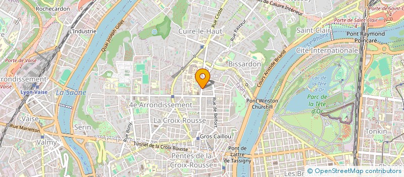 localisation de l'entreprise LMNP CAMBOULIVE DU PLESSIS  LYON