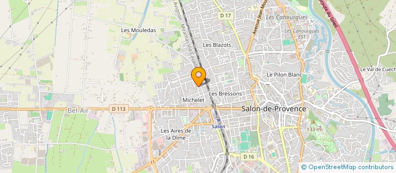 localisation de l'entreprise LMNP CANUEL  SALON-DE-PROVENCE