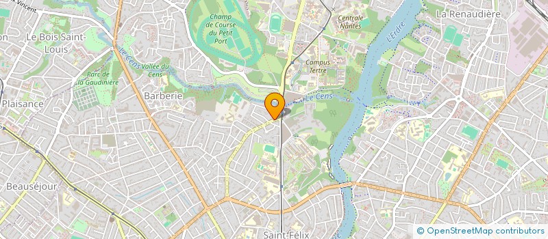 localisation de l'entreprise LMNP (CAPELLE FLORENT - CAPELLE BENOIT)  NANTES