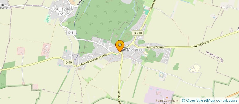 localisation de l'entreprise LMNP CARBOTTI(S) FANJEAUX  BOULLAY-LES-TROUX