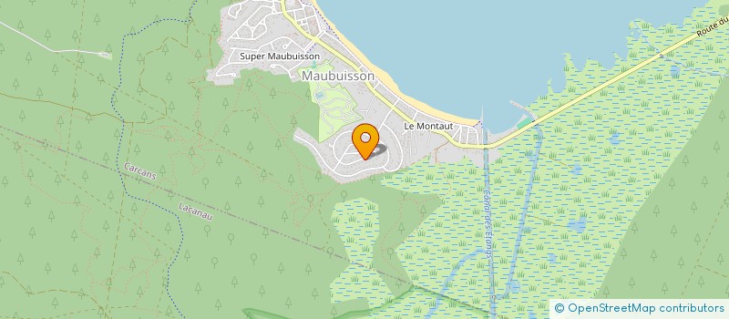 localisation de l'entreprise LMNP CARCANS MAUBUISSON  CARCANS