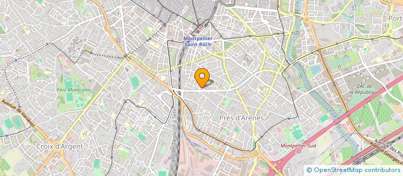 localisation de l'entreprise LMNP CAROLE ET JEROME  MONTPELLIER