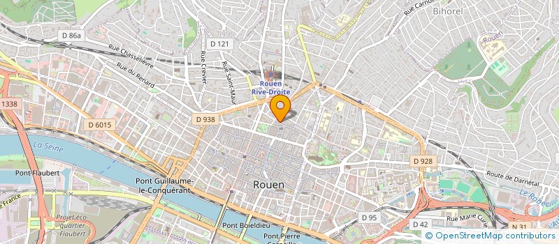 localisation de l'entreprise LMNP CARPENTIER  ROUEN