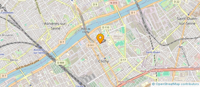 localisation de l'entreprise LMNP CARRETMARCHAND à CLICHY