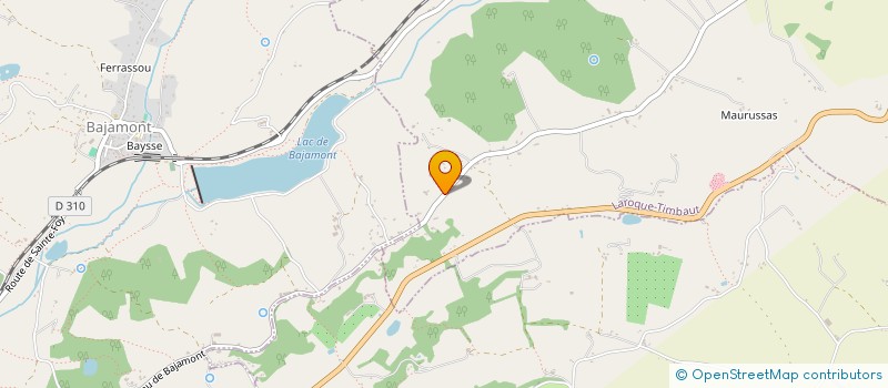 localisation de l'entreprise LMNP CASOLI  LAROQUE-TIMBAUT