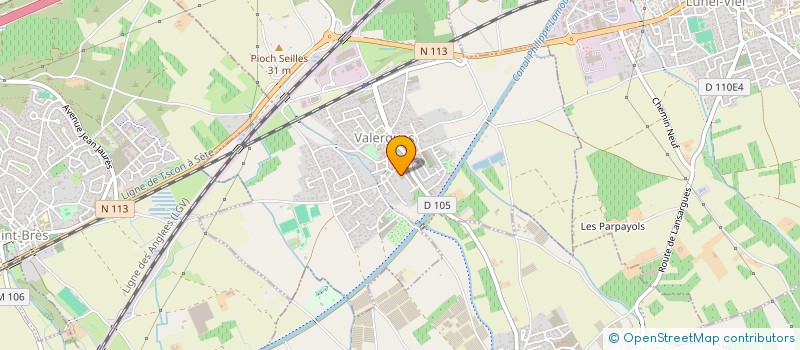 localisation de l'entreprise LMNP CASTAN REYNES  VALERGUES