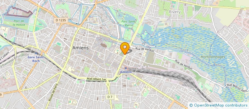 localisation de l'entreprise LMNP CAZE  AMIENS