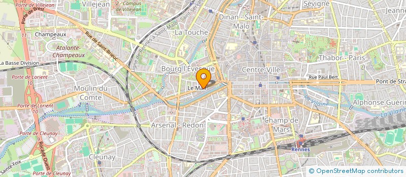 localisation de l'entreprise LMNP CBOL  RENNES
