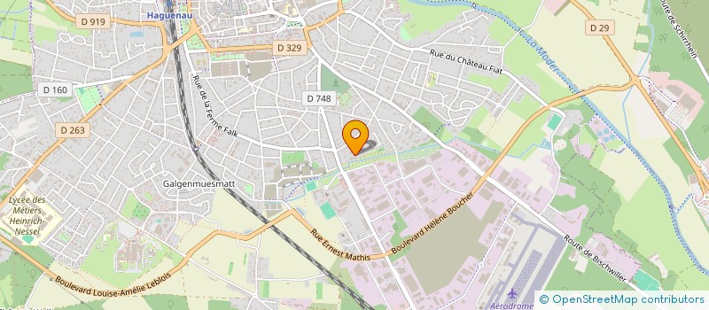 localisation de l'entreprise LMNP CEY  HAGUENAU