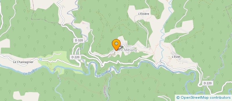 localisation de l'entreprise LMNP CHAGNON HENRI  SAINT-MELANY