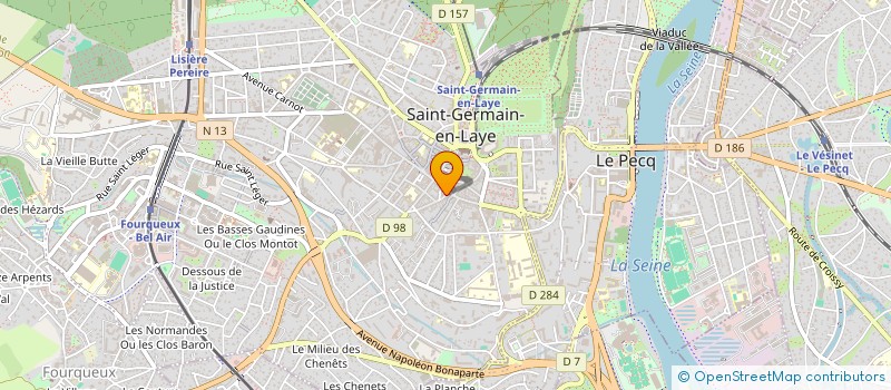 localisation de l'entreprise LMNP CHAMPAUD  SAINT-GERMAIN-EN-LAYE