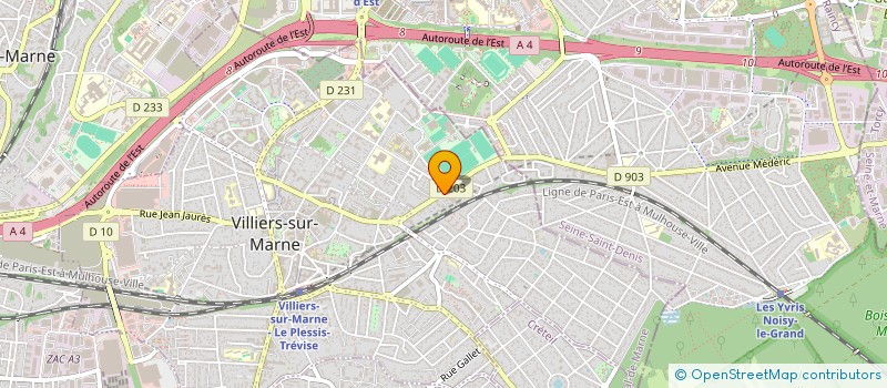 localisation de l'entreprise LMNP CHAN  VILLIERS-SUR-MARNE