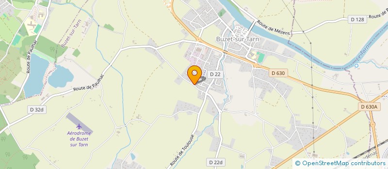 localisation de l'entreprise LMNP CHAPOTET  BUZET-SUR-TARN