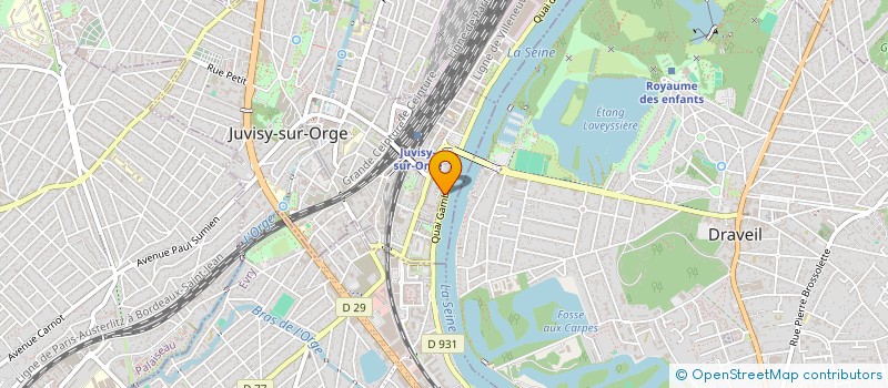 localisation de l'entreprise LMNP CHARBONNIER MAILLOT  JUVISY-SUR-ORGE