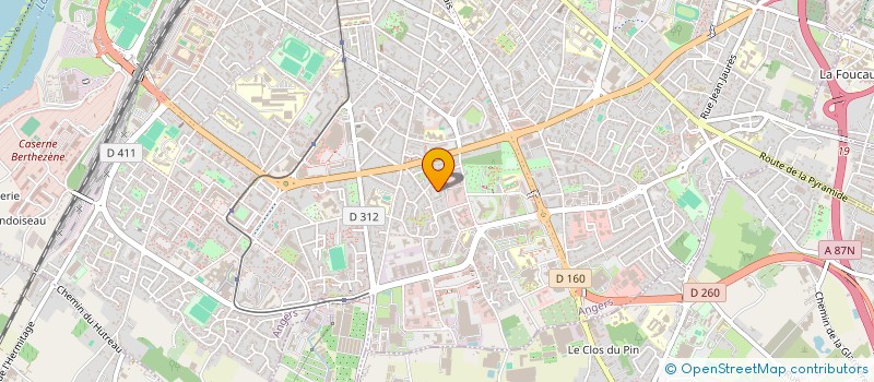 localisation de l'entreprise LMNP CHARDIN  ANGERS