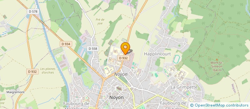 localisation de l'entreprise LMNP CHARLOTTE ET PIERRE  NOYON