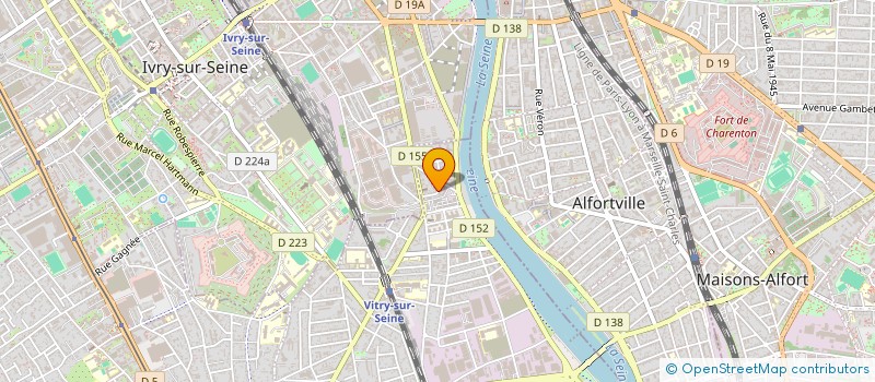 localisation de l'entreprise LMNP CHAUVEAU  VITRY-SUR-SEINE