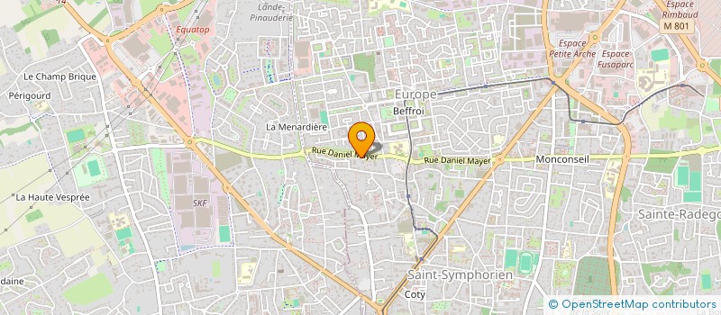 localisation de l'entreprise LMNP CHEVALERIE 287  TOURS