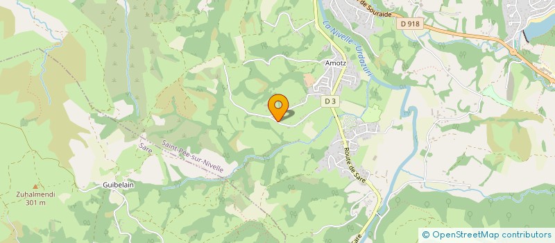 localisation de l'entreprise LMNP CHOILOTEGUIA à SAINT-PEE-SUR-NIVELLE