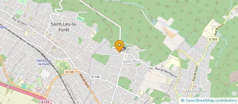 localisation de l'entreprise LMNP CHOQUEL à SAINT-PRIX