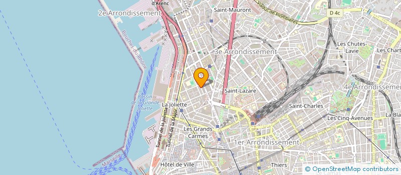 localisation de l'entreprise LMNP CLEM/GOEPFERT à MARSEILLE