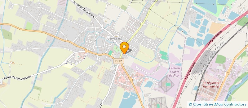 localisation de l'entreprise LMNP CLEMENT - LYS  SEYSSES