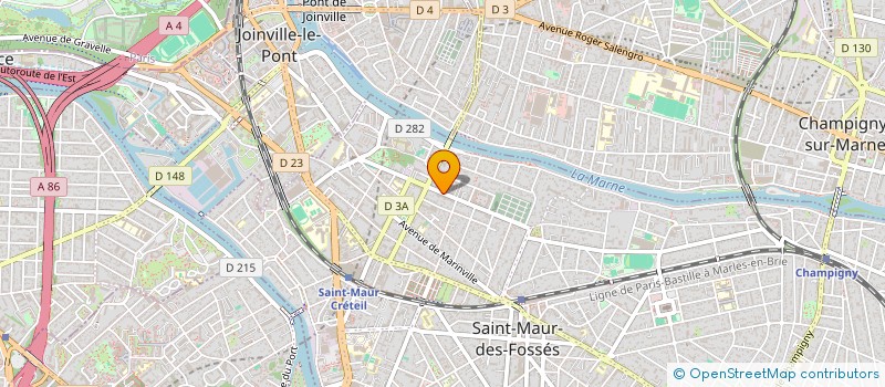 localisation de l'entreprise LMNP COHEN à SAINT-MAUR-DES-FOSSES