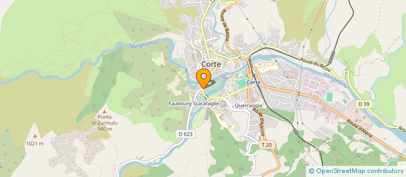 localisation de l'entreprise LMNP CORTE LECOURTOIS à CORTE