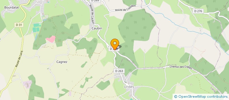 localisation de l'entreprise LMNP COURTOT  ARTHEZ-DE-BEARN