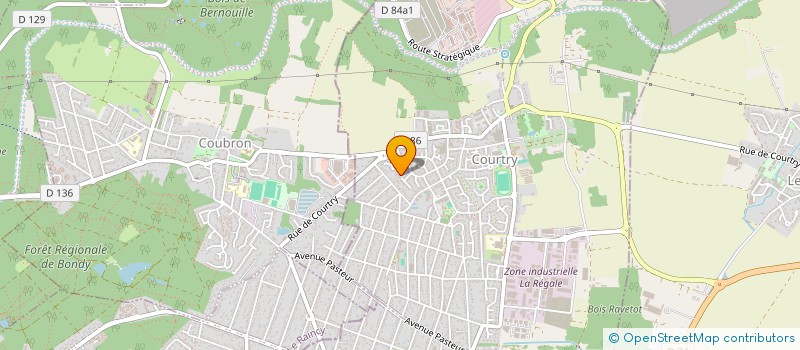 localisation de l'entreprise LMNP COURTRY  COURTRY