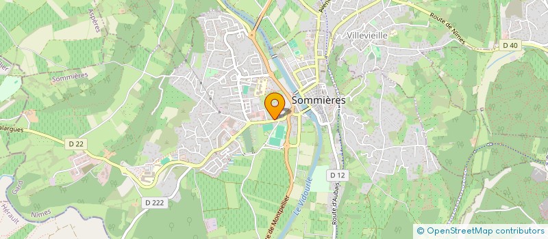 localisation de l'entreprise LMNP CROCE GONCALVES  SOMMIERES