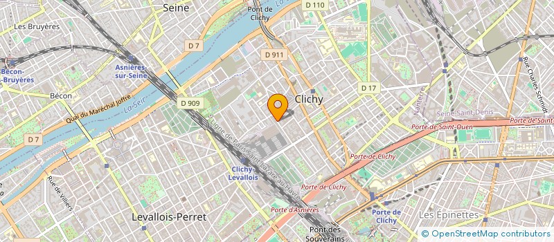 localisation de l'entreprise LMNP CSTRS à CLICHY
