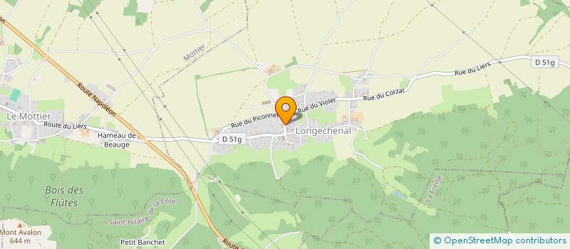 localisation de l'entreprise LMNP DA COSTA FERRAZ  LONGECHENAL