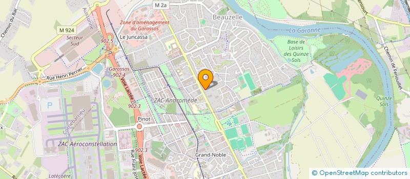 localisation de l'entreprise LMNP DALAINE MOUFFRON  BEAUZELLE