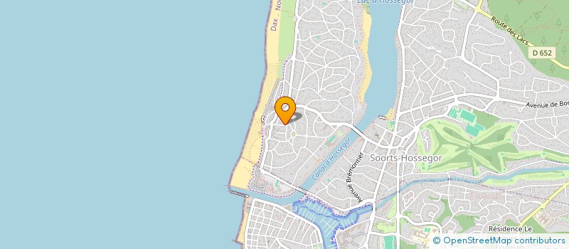 localisation de l'entreprise LMNP DALAINE MOUFFRON  SOORTS-HOSSEGOR