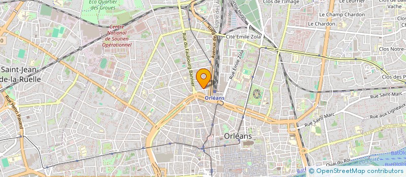 localisation de l'entreprise LMNP DAMAR 2  ORLEANS