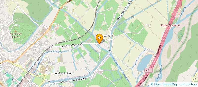 localisation de l'entreprise LMNP DE MIRAS à MANOSQUE