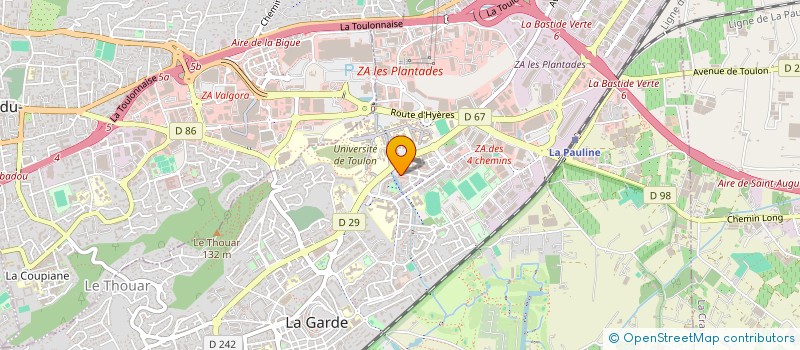 localisation de l'entreprise LMNP DE SURVILLE TORREGROSSA  LA GARDE