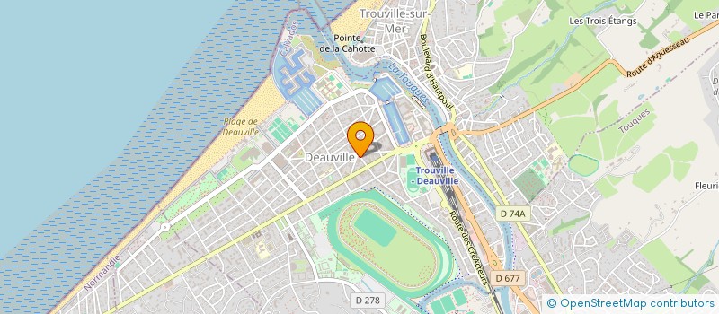 localisation de l'entreprise LMNP DEAUVILLE  DEAUVILLE