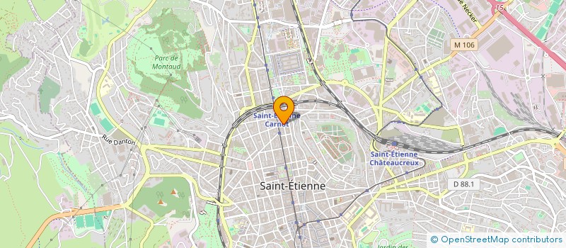 localisation de l'entreprise LMNP DEJEAN POIRIEUX  SAINT-ETIENNE