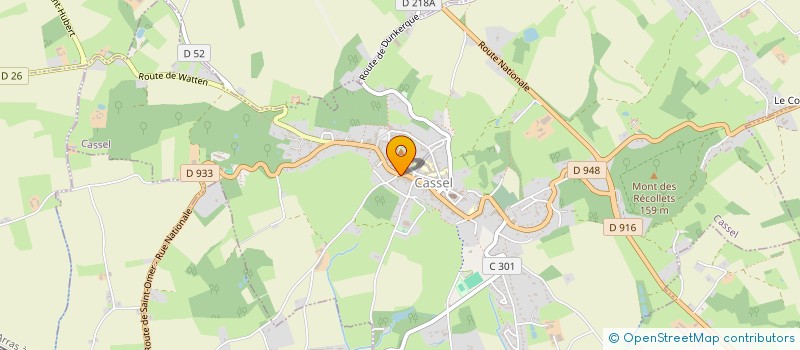 localisation de l'entreprise LMNP DELAETER HEYART  CASSEL