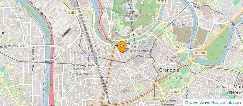 localisation de l'entreprise LMNP DELLA-GUARDIA AULET  GRENOBLE