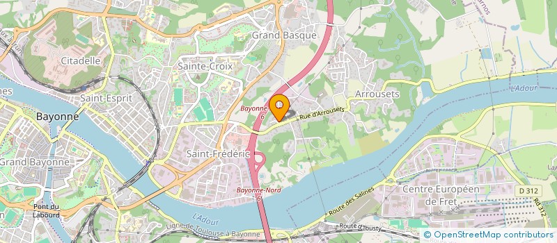 localisation de l'entreprise LMNP DESPIAU ANDRE GISELE à BAYONNE